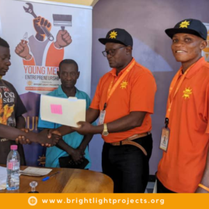 Bright Light Projects Cameroon Team Successfully Launched Young Men Entrepreneurship Program in Bamenda- Cameroon.