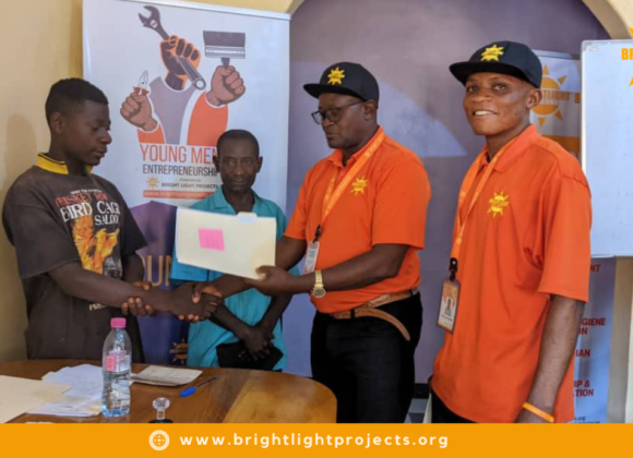 Bright Light Projects Cameroon Team Successfully Launched Young Men Entrepreneurship Program in Bamenda- Cameroon.