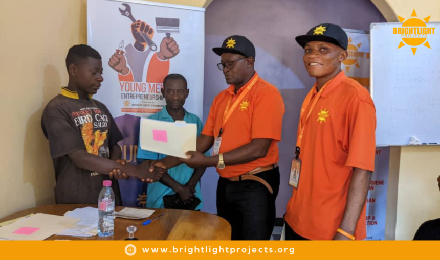 Bright Light Projects Cameroon Team Successfully Launched Young Men Entrepreneurship Program in Bamenda- Cameroon.