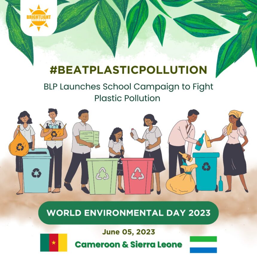 BLP Launches School Campaign to Fight Plastic Pollution in Cameron, and Sierra Leone