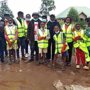 Bright Light Projects Leads “Partnership for a Better Environment” Community Cleanup Event at Njengang Quarters, Bamenda II