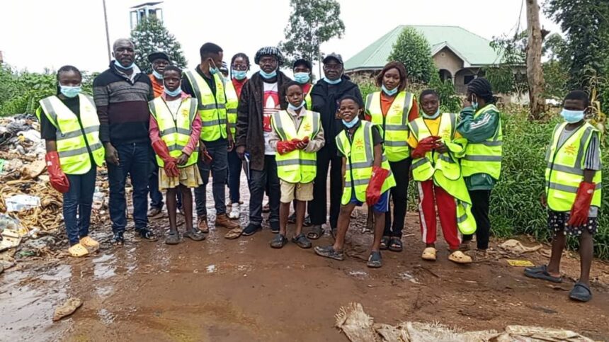Bright Light Projects Leads “Partnership for a Better Environment” Community Cleanup Event at Njengang Quarters, Bamenda II